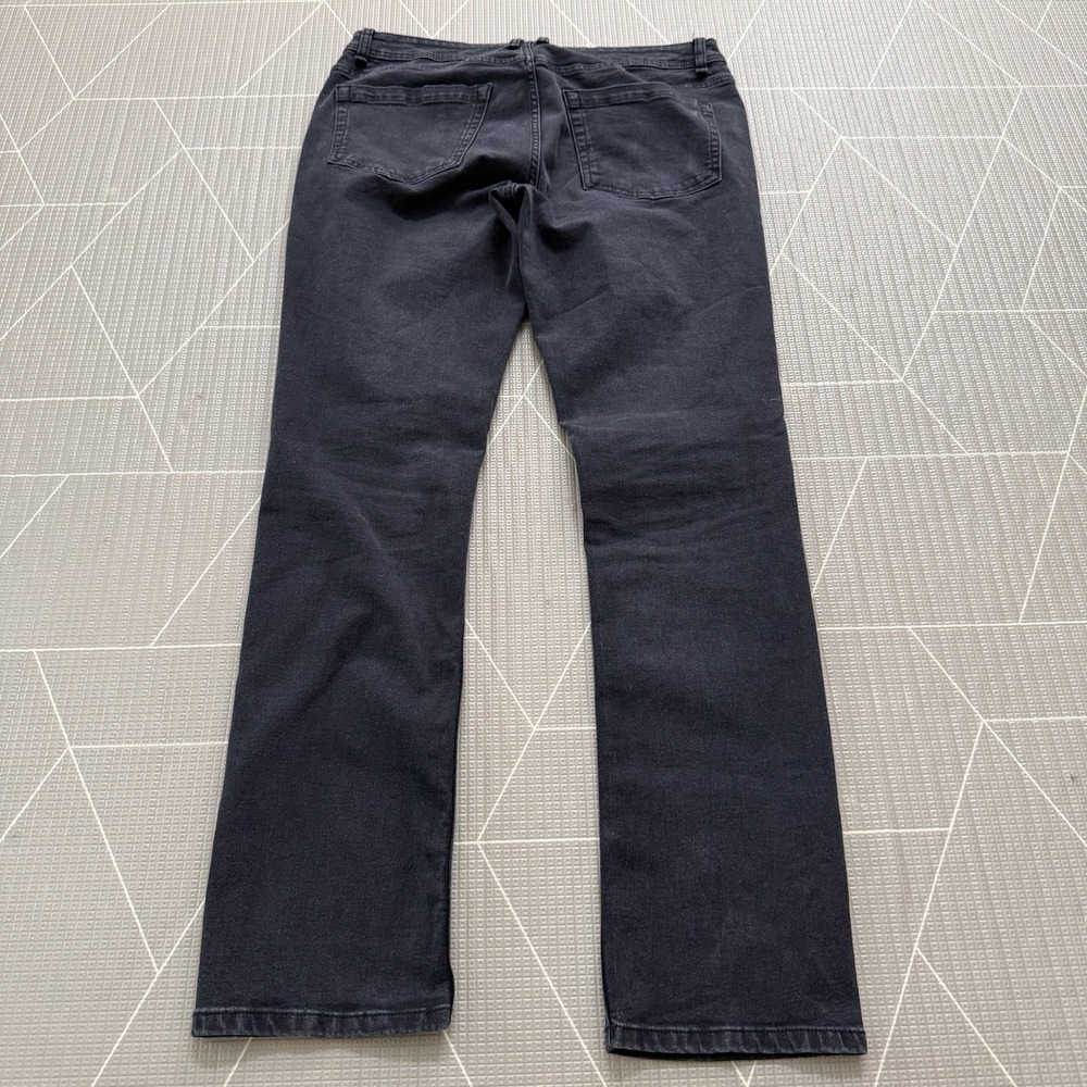 The Perfect Jean NYC TPJ Slim Fit Mens 33x34 Black Jeans Stretch Casual Career - Picture 2 of 9